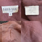 90’s David Dart Brown Linen Blouse (2X/3X)