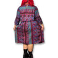 80’s Retro Print Midi Dress (2X/3X)
