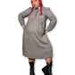 80’s/90’s Retro Plaid Midi Dress (1X/2X)