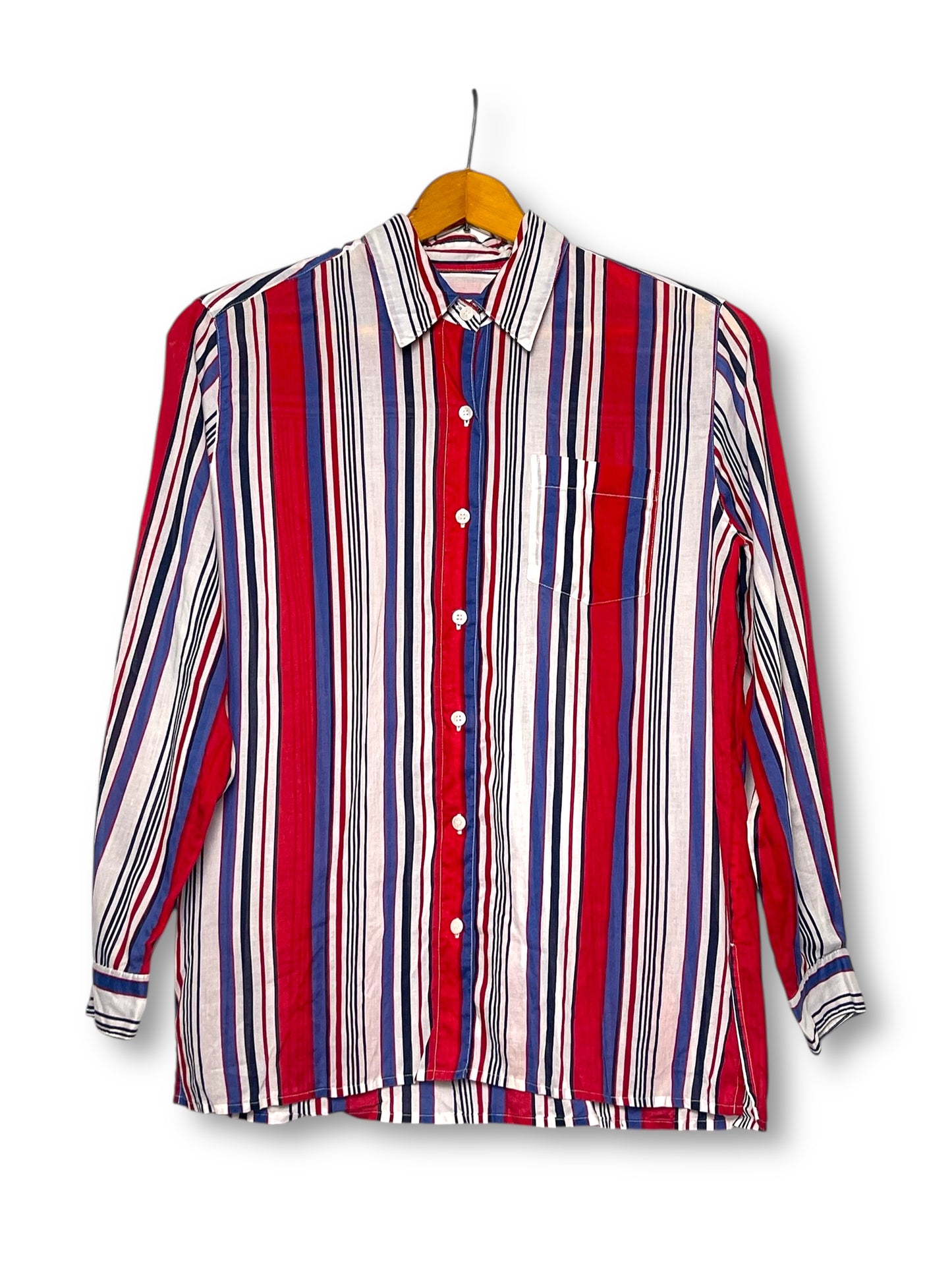 90’s/Y2K First Issue by Liz Claiborne Striped Blouse (M)
