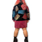 90’s/Y2K Patchwork Velvet Bomber Jacket (XL)