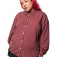 Y2K Talbots Red Tartan Plaid Button Down Shirt (3X)