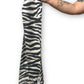 Zebra Print Fleece Scarf