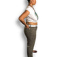 Y2K Dockers Olive Green Pleated Pants (2X)