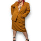 80’s Requirements Copper Brown Skirt Suit (2X/3X)