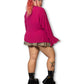 Y2K Sheer Ruffled Cardigan (5X)
