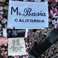 80’s Ms. Basia California Purple Floral Print A-Line Dress (XL)