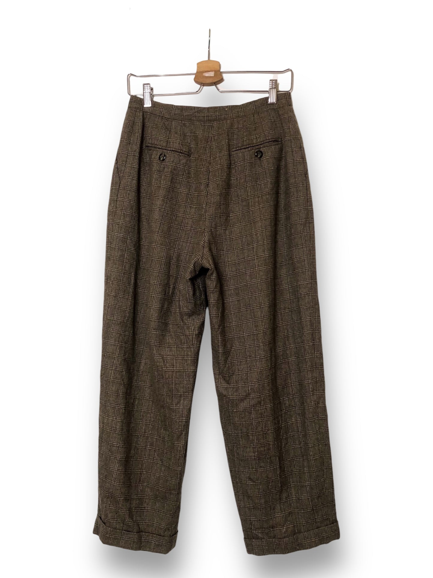 80’s/90’s Jones New York Plaid Pleated Trousers (M)
