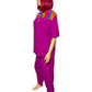 80’s Ms. Interpret Fuschia Retro 2-Piece Set (M/L)