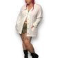 80’s Sanibel White Cardigan (3X)