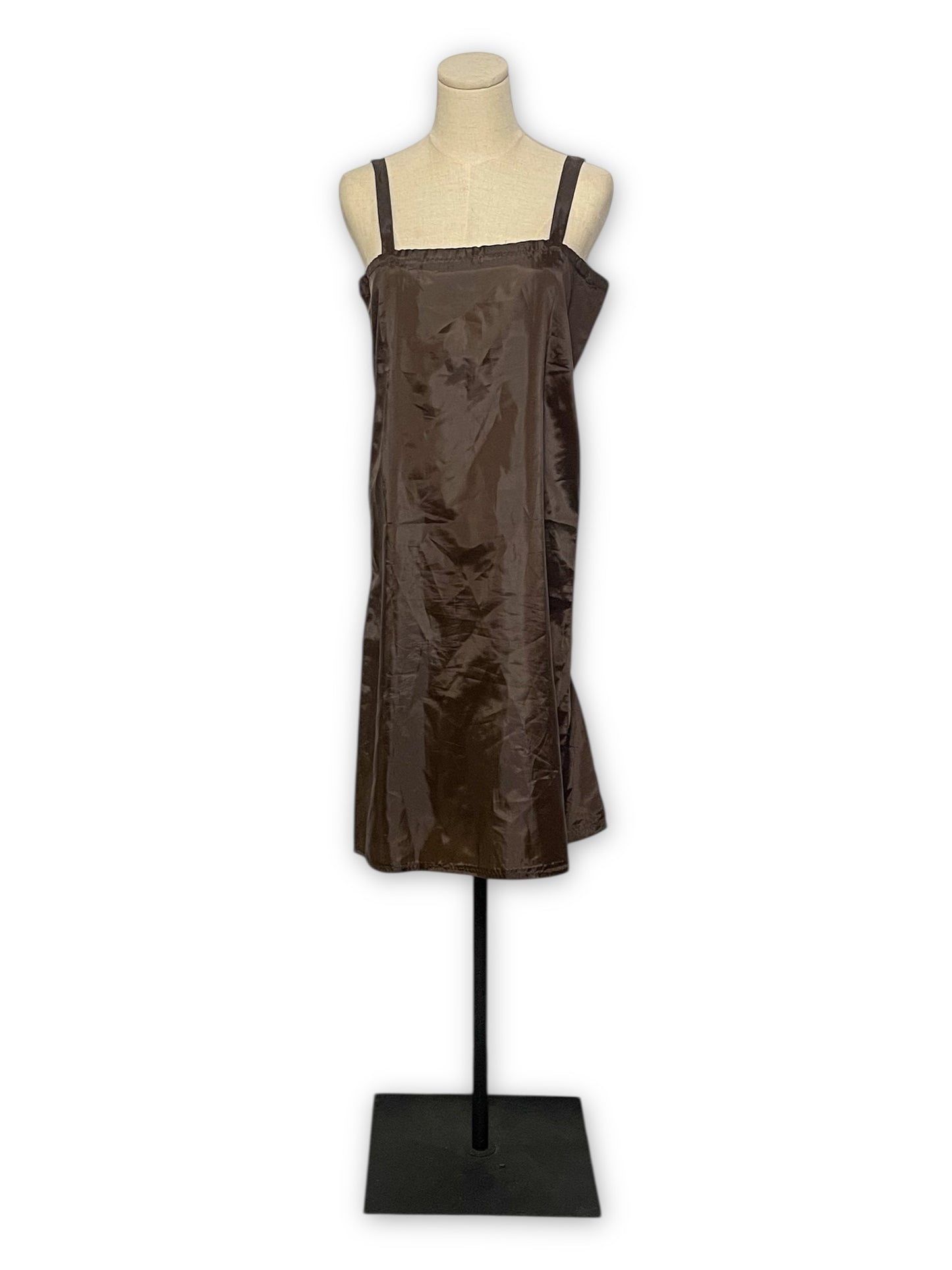 Vintage Brown Slip Dress (M)