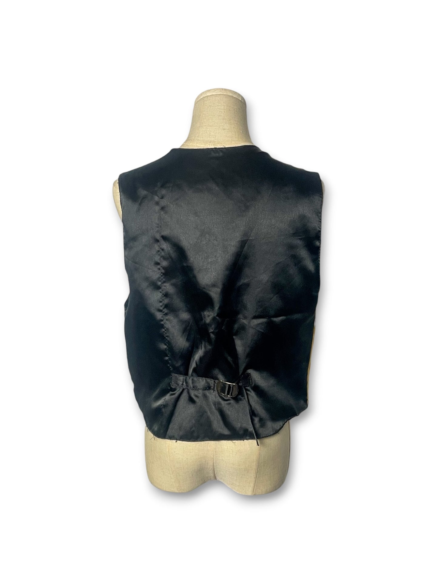 80’s/90’s Patchwork Leather Vest (S/M)