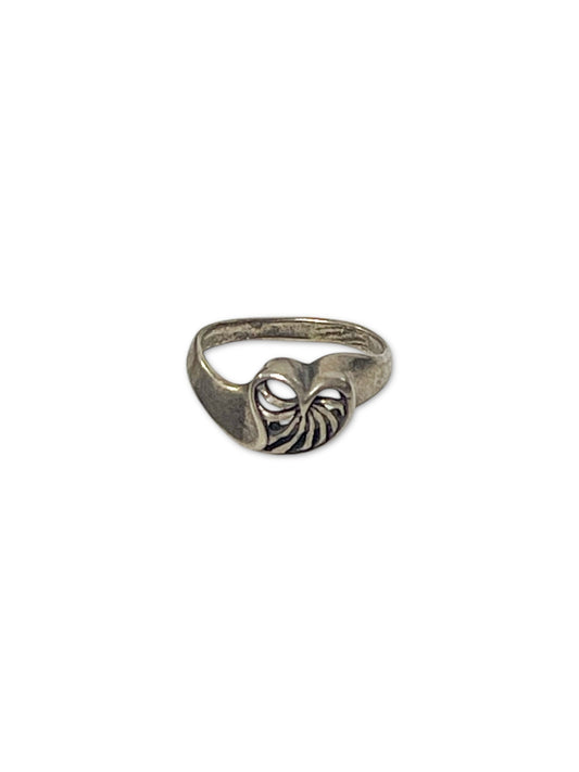 Silver Heart Ring