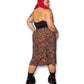 80’s/90’s Boho Floral Print Skirt (XL)