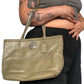 Coach Patent Olive Khaki Purse