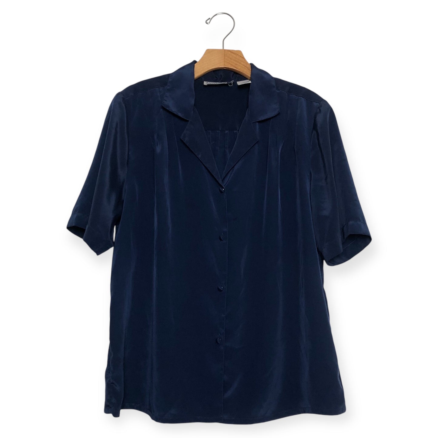 80’s Diversity Essentials Midnight Blue Blouse (L)