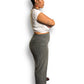 Y2K Style & Co Black and White Knit Dress Pants (2X)