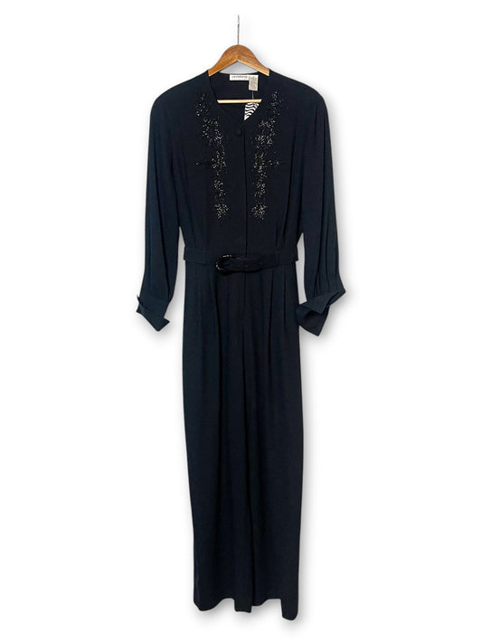 90’s Retro Goth Jumpsuit (L)