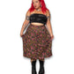 80’s/90’s Boho Floral Print Skirt (XL)