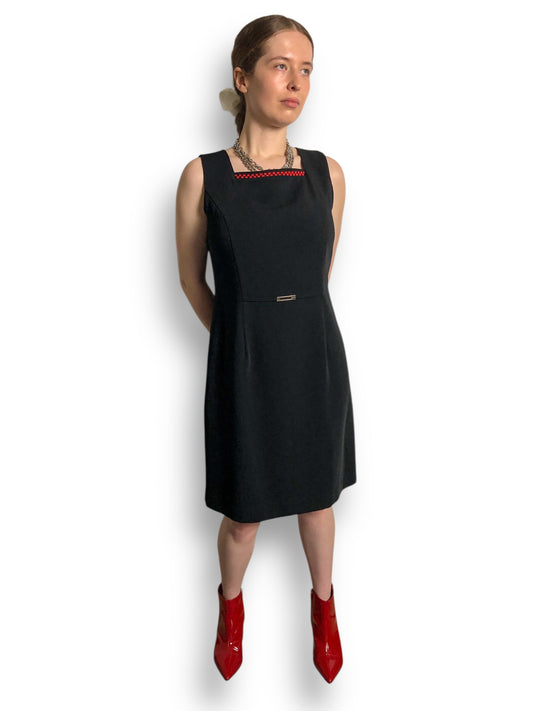 90’s/Y2K Black Pencil Dress (L)