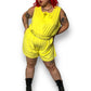 80’s Linda Yellow Terrycloth Romper (3X)