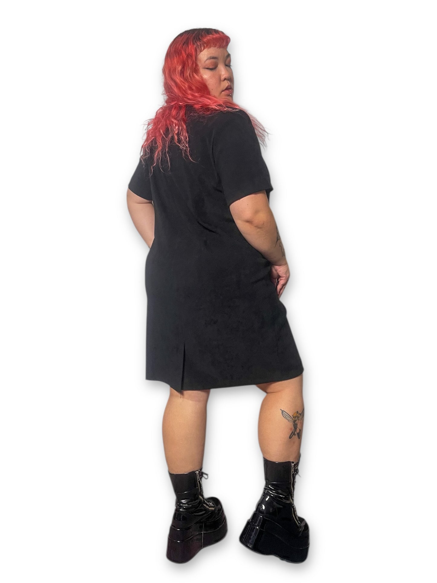90’s/Y2K Embroidered Pencil Dress (2X)