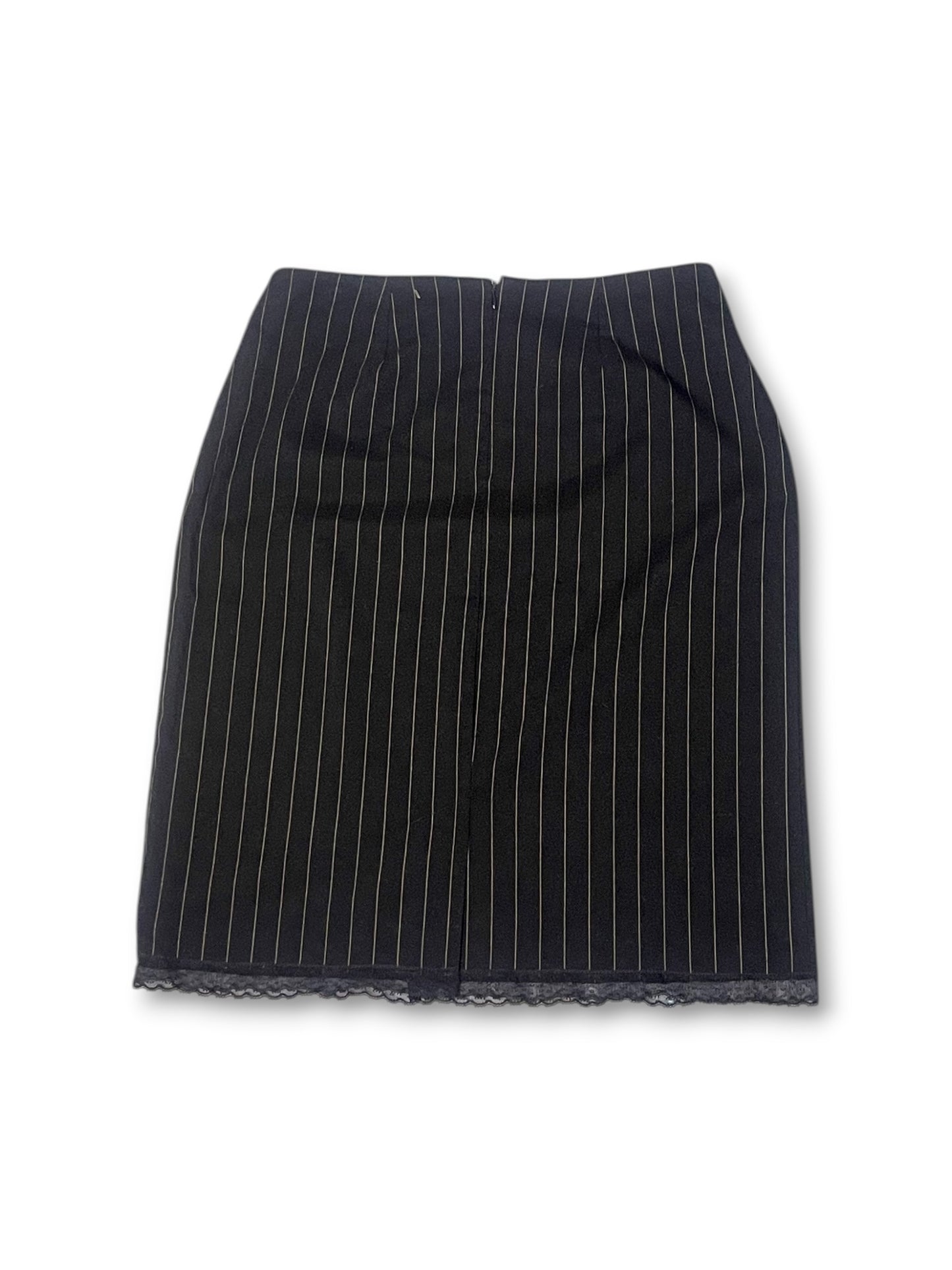 90’s/Y2K Pinstripe Pencil Skirt (M)