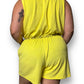 80’s Linda Yellow Terrycloth Romper (3X)