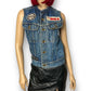 70’s Lee Patched Denim Vest (S/M)