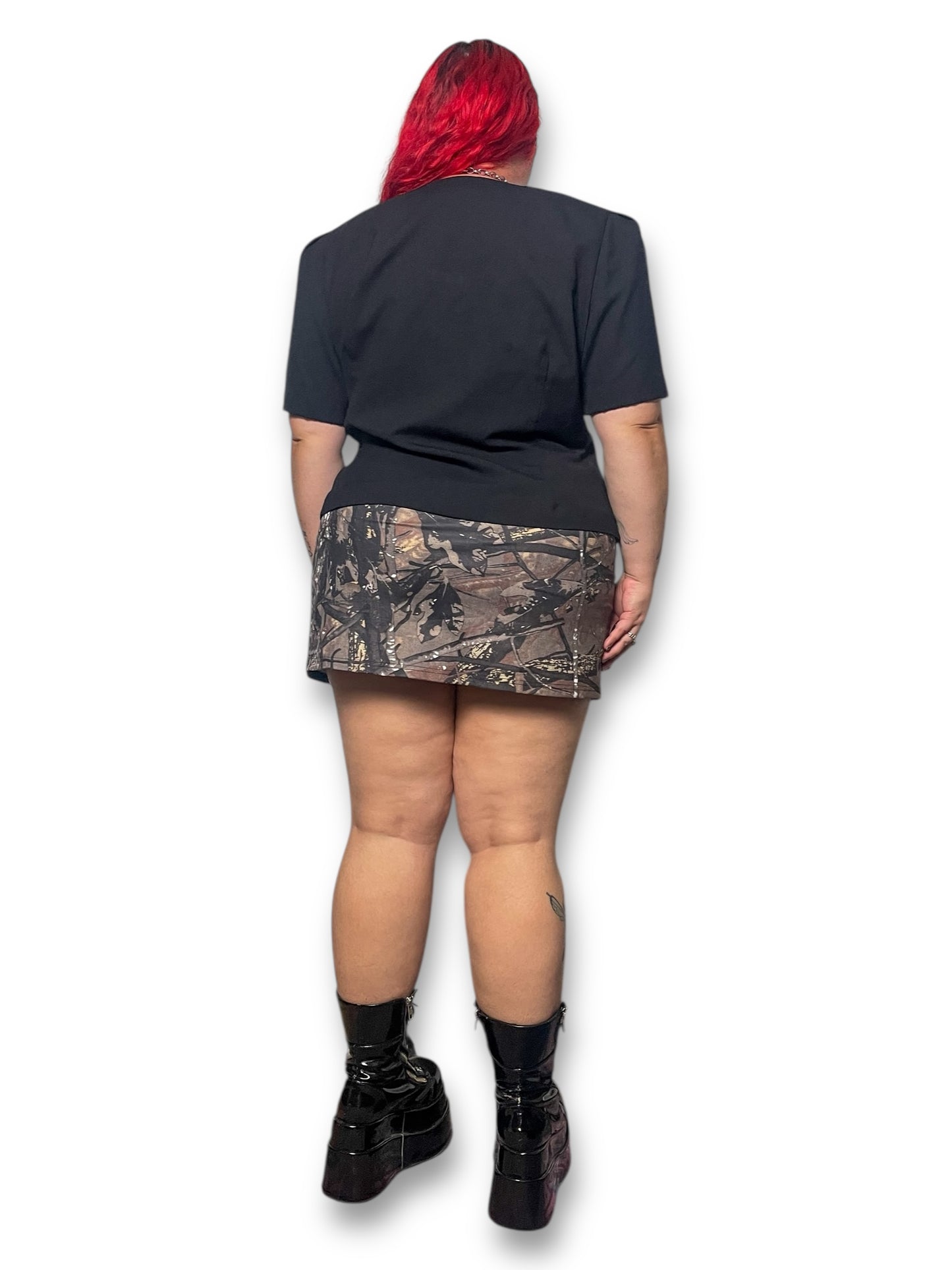 90’s Worthington Black Retro Blouse (2X/3X)