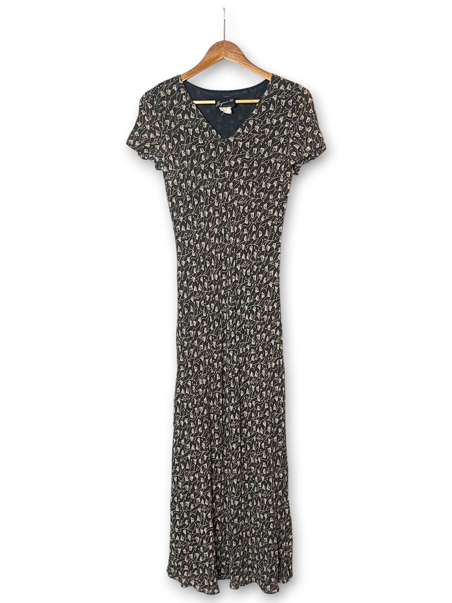 90’s Grunge Floral Maxi Dress (S/M)