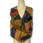 80’s/90’s Patchwork Leather Vest (S/M)