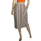 70’s London Fog Tan Striped Pencil Skirt (L)