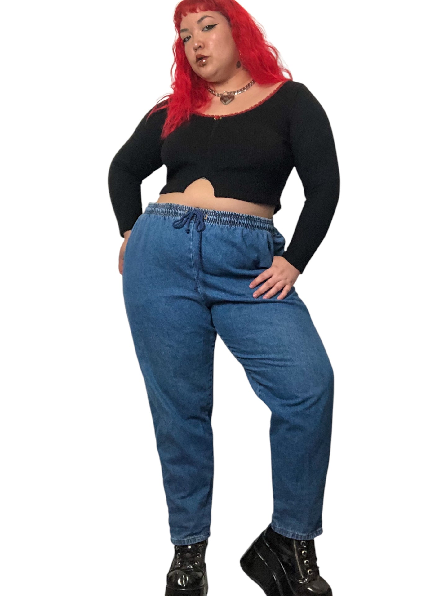 90’s/Y2K Bobbie Brooks Medium Wash Denim Jeans (2X/3X)