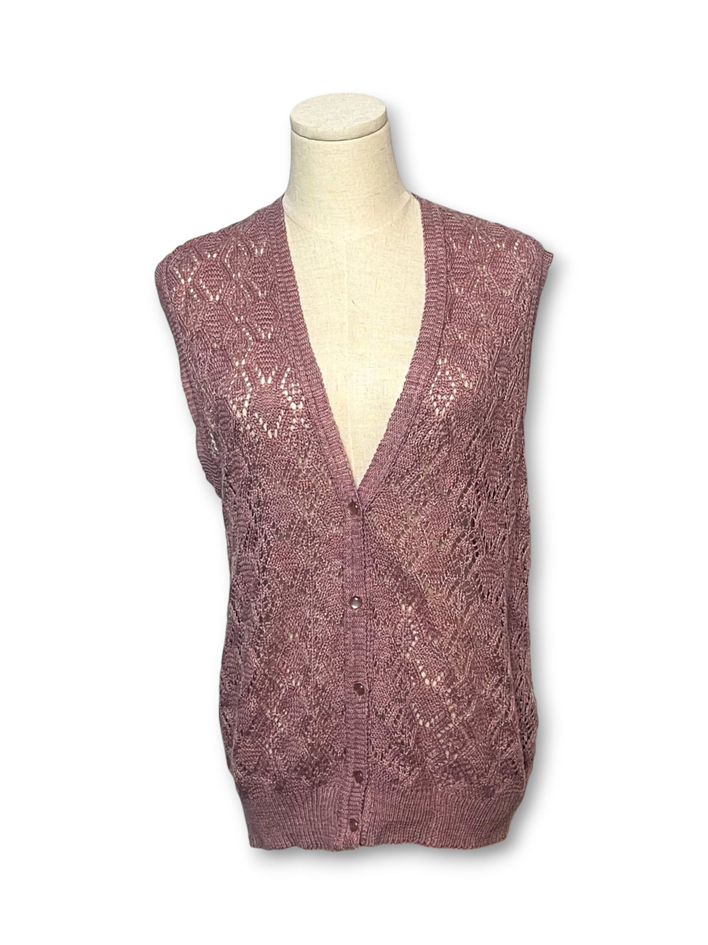 80’s/90’s Knit Vest (L)