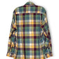 Y2K/Modern Paul Frederick Pastel Checkered Print Button Down Shirt (M/L)
