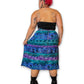 90’s Boho Retro Print Skirt (1X)