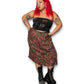 80’s/90’s Boho Floral Print Skirt (XL)