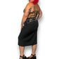 70’s/80’s Haberdashery by Leslie Fay Black Pencil Skirt (XL)