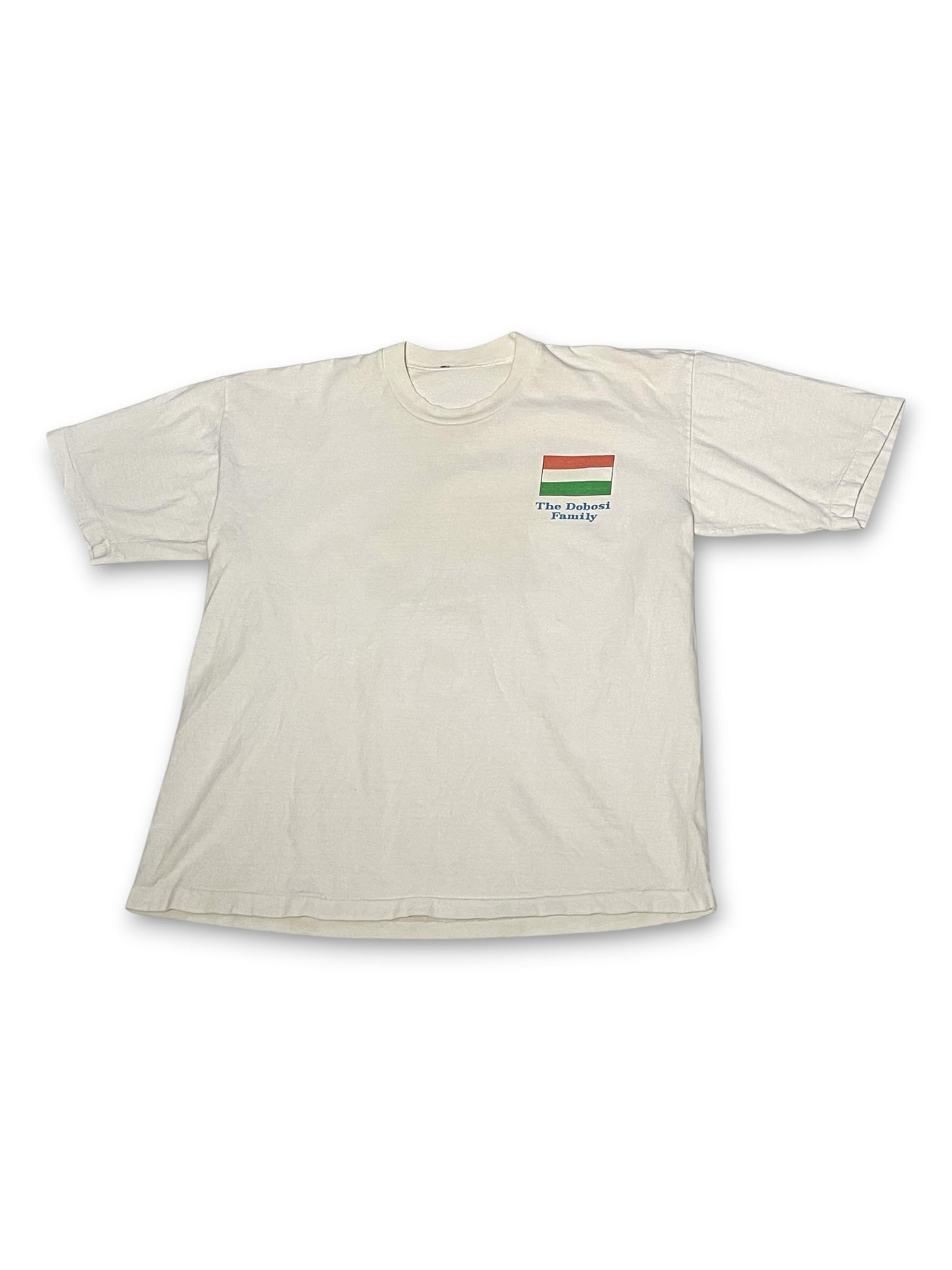 Vintage Hungary White Tee (M/L)