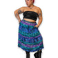 90’s Boho Retro Print Skirt (1X)