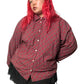 Y2K Talbots Red Tartan Plaid Button Down Shirt (3X)