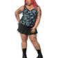 90’s Whimsygoth Blouse + Tank Set (1X)