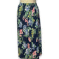 Y2K Retro Floral Pleated Skirt (M/L)