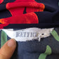 70’s/80’s Rèitre Navy Blue Floral Print Blouse (M)