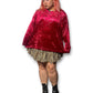 Y2K Velvet Long Sleeve Shirt (4X)