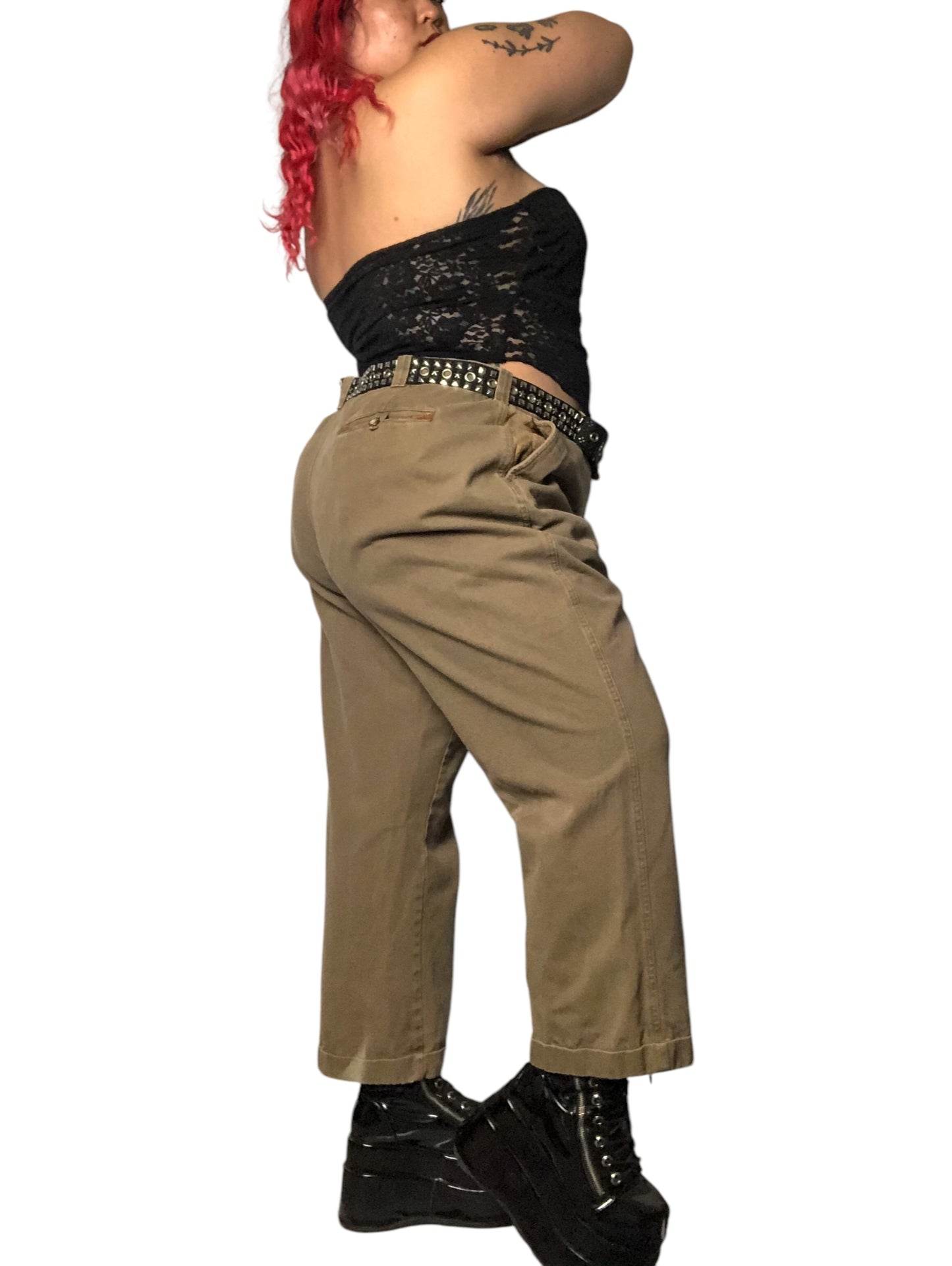 Y2K Orvis Khaki Hunting Pants (3X)