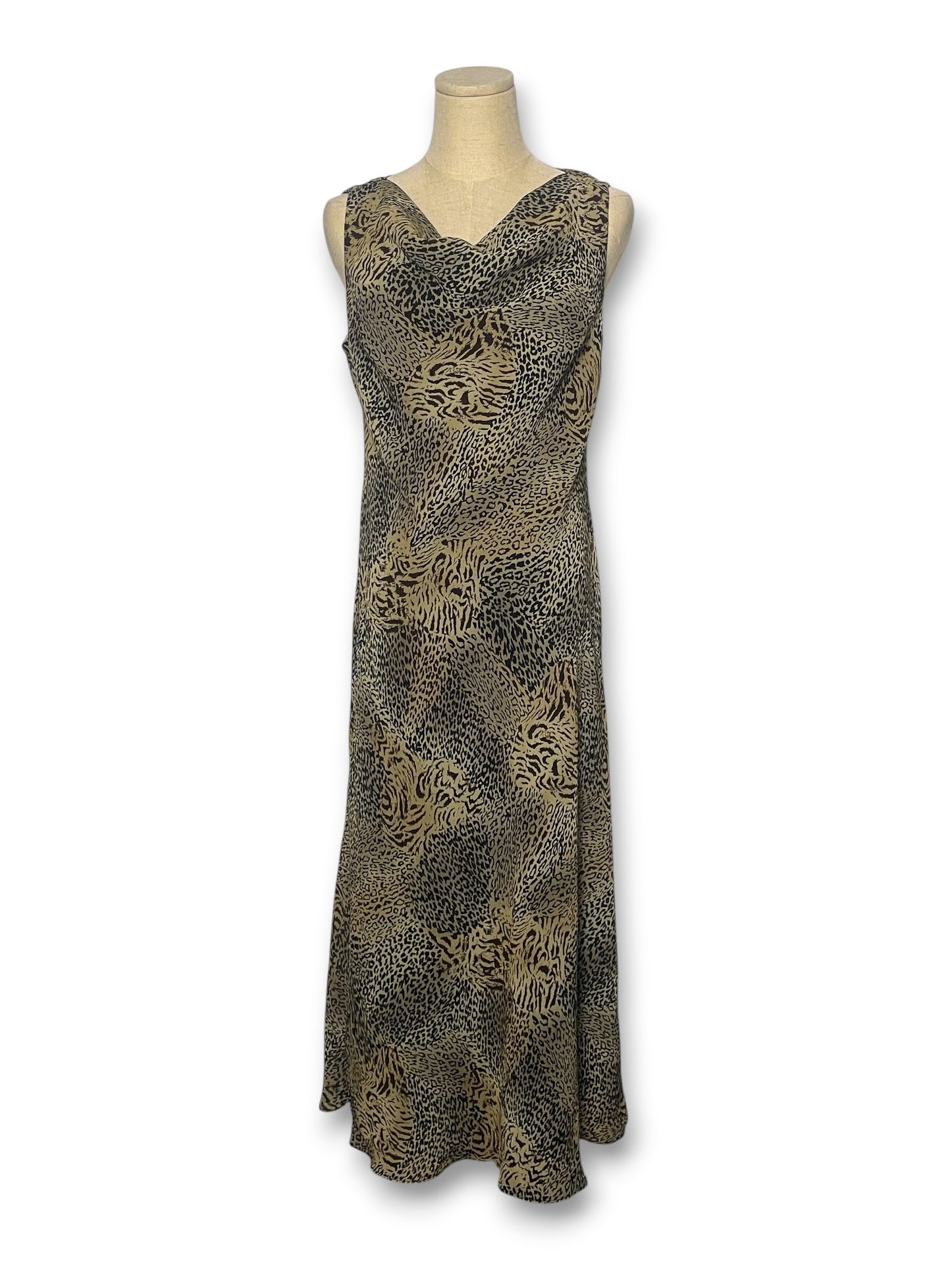 90’s/Y2K Animal Print Maxi Dress (M/L)