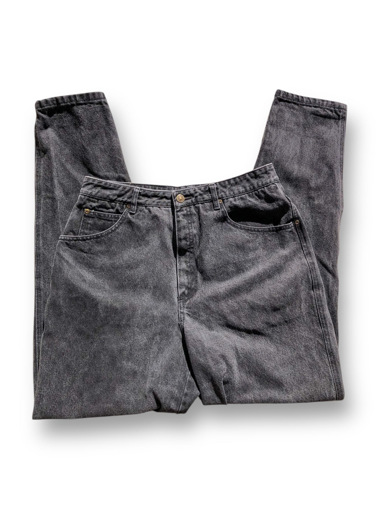 Y2K Lizwear Black Denim Mom Jeans (L)