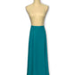 90’s/Y2K Retro Turquoise Midi Skirt (XL)